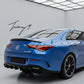 Mercedes CLA W118 gloss black PSM ducktail rear boot spoiler (2020)