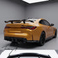 BMW 4 Series G22 G82 gloss black M4 style rear spoiler
