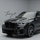 BMW X5 G05 2019-2023 4 Piece Gloss Black Front Splitter Kit Spoiler Lip Body Kit