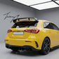 Mercedes A Class W177 gloss black bumper spoiler air vent 2019 to 2021