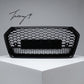 Audi Q5 FY 2016-2021 front gloss black SQ5 style honeycomb grille