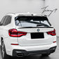 BMW X3 G01 / G08 2018–2022 gloss black rear boot spoiler lip