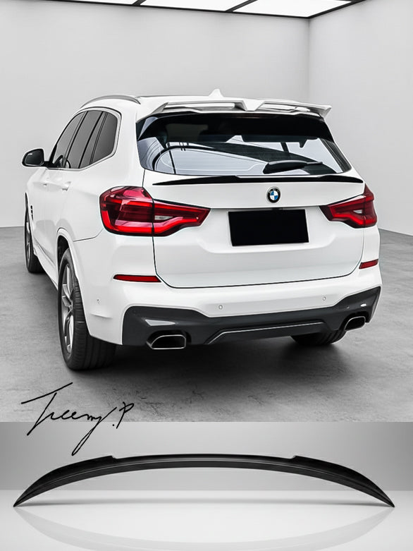 BMW X3 G01 G08 2018 - 2022 GLOSS BLACK REAR MID WING BOOT SPOILER LIP BODYKIT