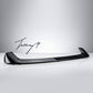 Gloss black rear roof spoiler boot wing lip for BMW X1 E84 (2012–2015).