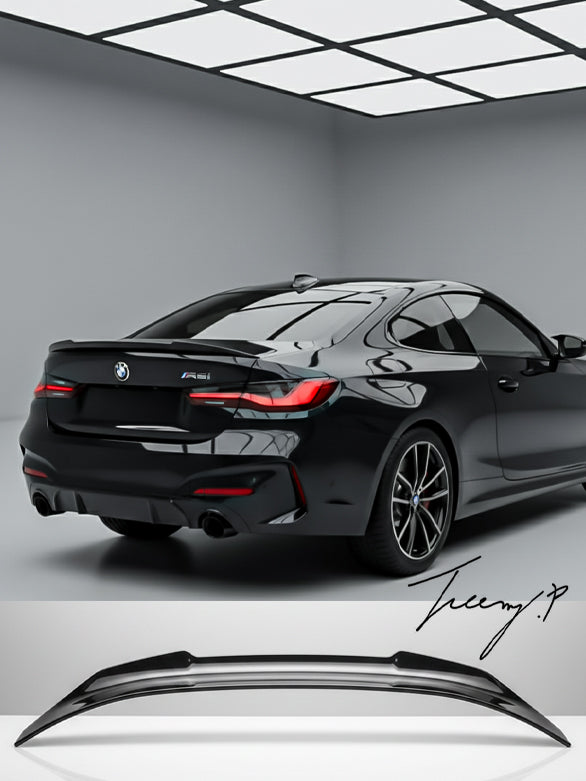 V Style rear spoiler for BMW 8 Series Coupe G15 (2018+).