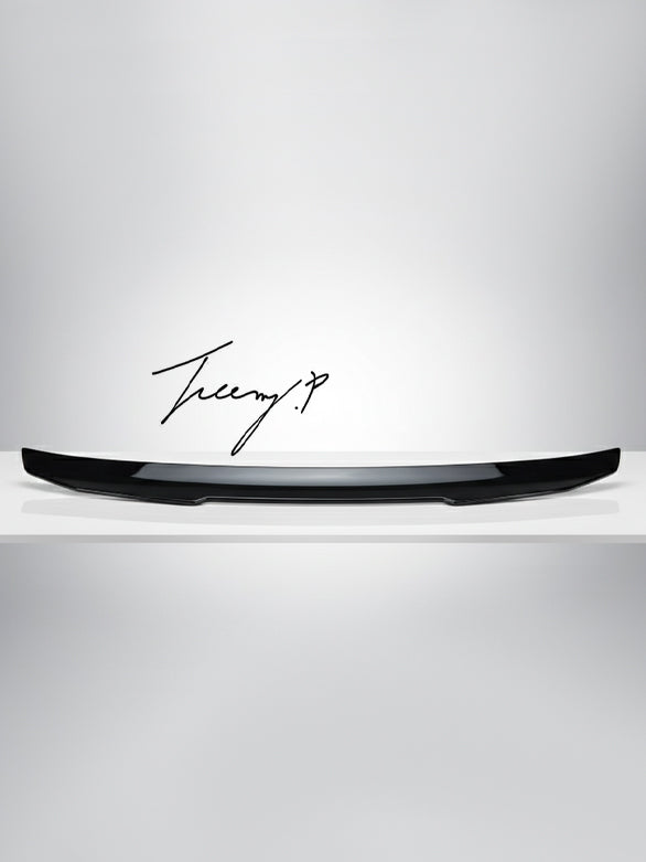 BMW 5 SERIES G60 G68 2024+ PSM STYLE GLOSS BLACK REAR BOOT SPOILER LIP WING