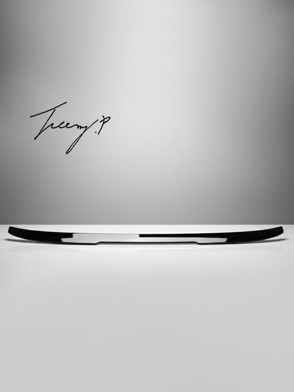 BMW 5 SERIES G60 G68 2024+ M4 STYLE GLOSS BLACK REAR BOOT SPOILER LIP WING