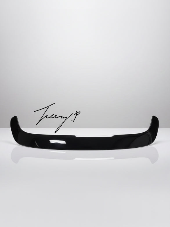 Gloss black rear roof spoiler lip for BMW 5 Series G31 Touring (2017–2023).
