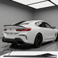 BMW 8 Series G16 Gran Coupe gloss carbon effect side skirt extension lip sporty aerodynamic styling
