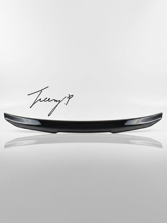 PSM style gloss black rear boot spoiler for BMW 4 Series G26 4-door (2021+).