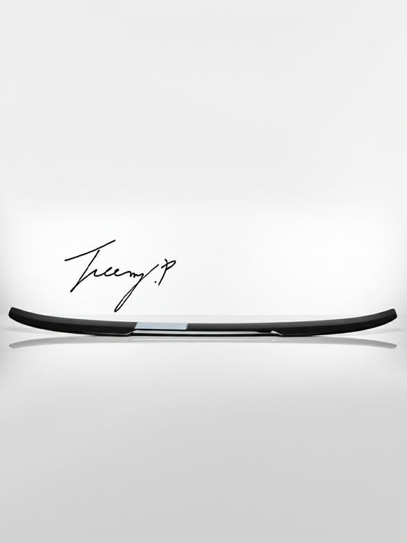 Gloss black M4 style rear roof boot spoiler lip for BMW 4 Series G23 (2021+).