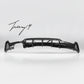 Gloss black MP-style rear bumper diffuser for BMW 4 Series (F32/F33/F36, 2014–2020).