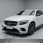 Mercedes GLC X253 SUV gloss carbon effect front lip splitter sporty aggressive front styling
