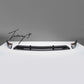 Mercedes GLC X253 SUV gloss carbon effect front lip splitter sporty aggressive front styling
