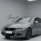 Gloss black front kidney grille for BMW 3 Series F30 (2012–2018).
