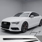 Audi A7 S7 C7 2010-2018 gloss black side skirt valance trims