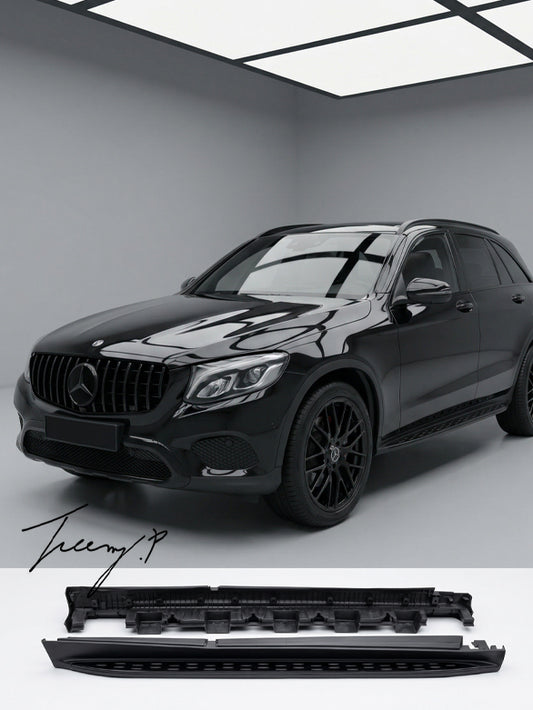Mercedes GLC X253 C253 side running boards sleek practical upgrade for easy access
