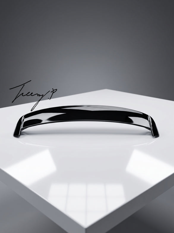 SEAT Ibiza MK5 6F gloss black rear roof spoiler wing

