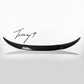 MERCEDES CLA CLASS W117 C117 2013 - 2019 CARBON LOOK REAR FD STYLE BOOT SPOILER LIP