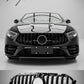 Gloss black Panamericana GT front grille upgrade for Mercedes CLS-Class W257/C257 (2018+).