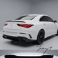 Mercedes-Benz CLA C118 2019-2026 rear gloss black CLA35 style diffuser