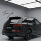 Audi Q7 S Line gloss black rear roof spoiler 2016 plus
