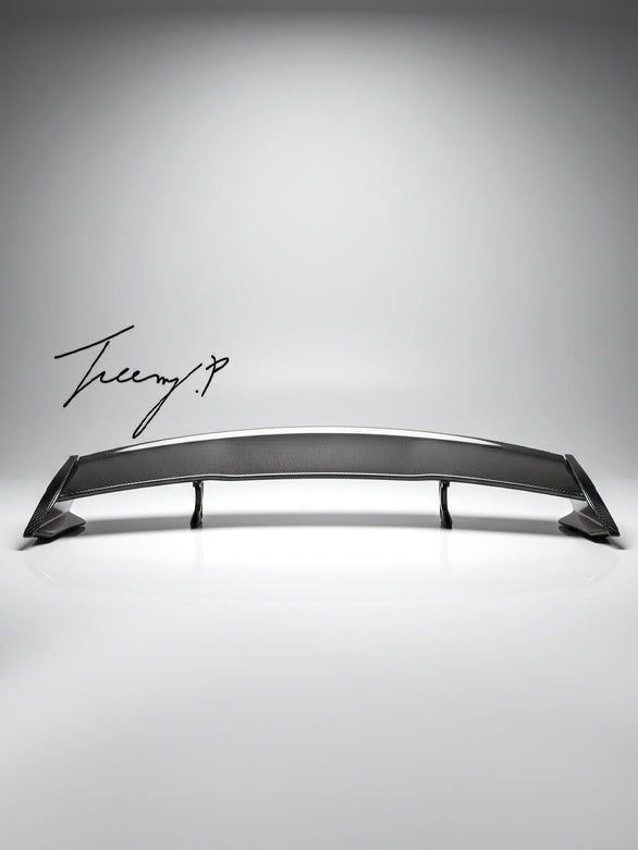 Carbon look A45 AMG style rear roof boot spoiler for Mercedes A Class W176 (2012–2018)
