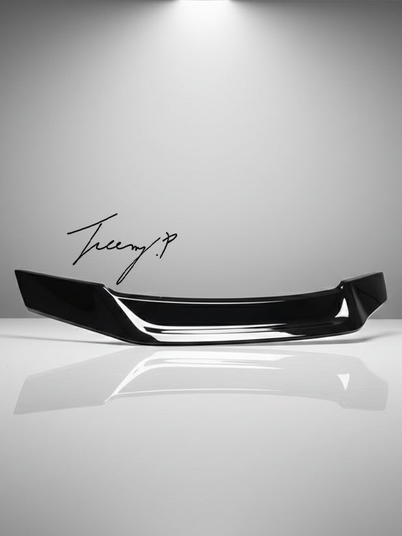 Gloss black coupe R style rear boot spoiler for Mercedes C Class W204 (2007–2014)
