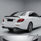 MERCEDES E CLASS W213 2016+ REAR CARBON LOOK HIGH KICK PSM DUCKTAIL SPOILER WING