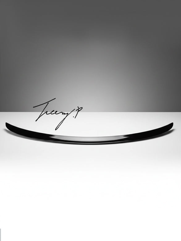 Gloss black rear boot spoiler lip wing kit for Mercedes GLC Class Coupe C253 (2015+)

