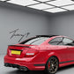MERCEDES C CLASS COUPE W204 2011 - 2015 REAR CARBON LOOK BOOT SPOILER LIP WING