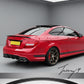 MERCEDES C CLASS COUPE W204 2011 - 2015 REAR CARBON LOOK BOOT SPOILER LIP WING