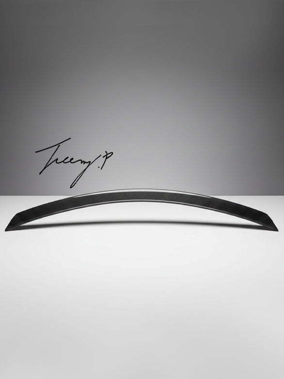 MERCEDES C CLASS COUPE W204 2011 - 2015 REAR CARBON LOOK BOOT SPOILER LIP WING