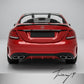 Gloss black E63S AMG style rear boot lip spoiler for Mercedes E Class W213 (2016–2020)
