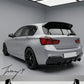 Gloss black M Performance rear roof spoiler for BMW 1 Series F20 F21 2012 to 2019
