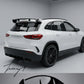 Mercedes GLA H247 gloss black AMG style rear roof spoiler lip sporty aggressive upgrade
