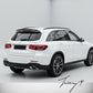 AMG gloss black rear roof spoiler for Mercedes GLC Class X253 GLC300 GLC43 (2020+)
