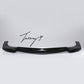 MERCEDES-BENZ C63 AMG W204 2011 – 2014 FACELIFT GLOSS BLACK FRONT SPLITTER SPOILER LIP