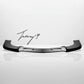 Gloss black front splitter lip for Mercedes E Class Coupe W207 C207 2008–2013
