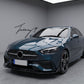 Carbon fibre front splitter spoiler for Mercedes GLE Class W167 GLE43 AMG Line 2019 and newer
