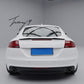 Audi TT Mk2 8J Coupe 2008-2014 rear gloss black spoiler