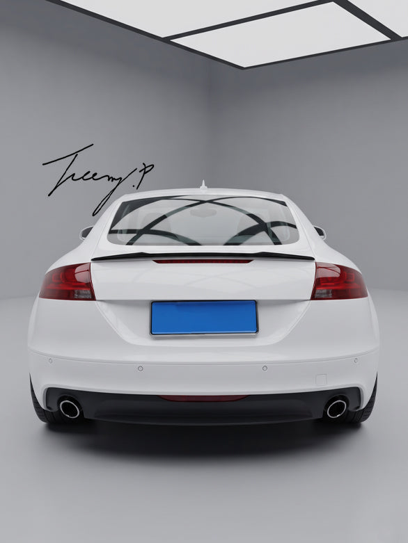 Audi TT Mk2 8J Coupe 2008-2014 rear gloss black spoiler