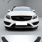 Gloss black front splitter lip for Mercedes C-Class W205/C205 AMG Line C43 (2014–2021)