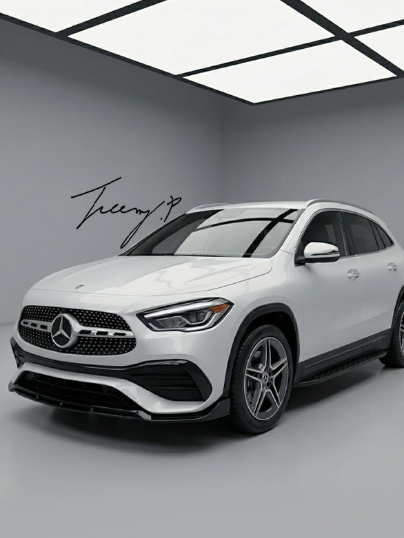 Mercedes GLA H247 side steps running boards sleek practical upgrade for easy access
