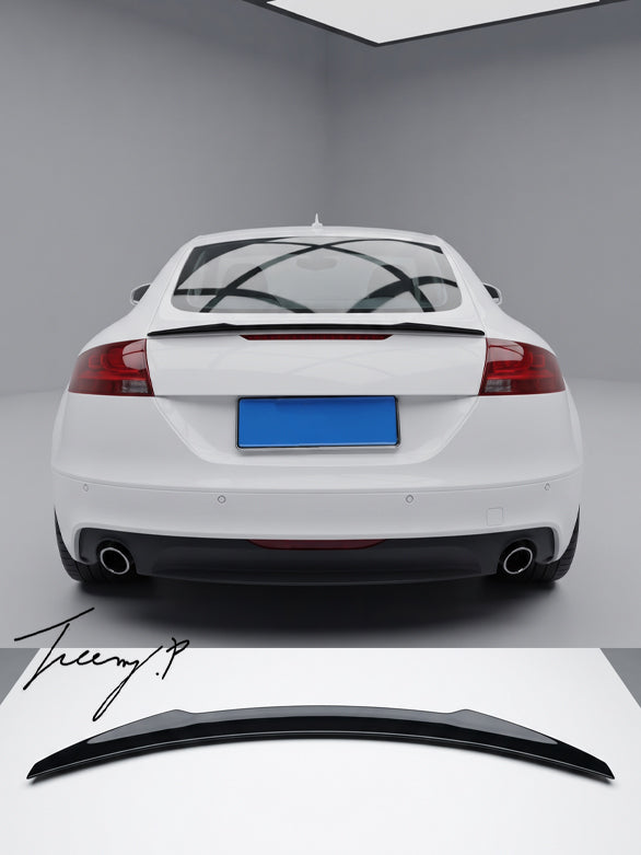 Audi TT Mk2 8J Coupe 2008-2014 rear gloss black spoiler