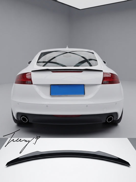 Audi TT Mk2 8J Coupe 2008-2014 rear gloss black spoiler
