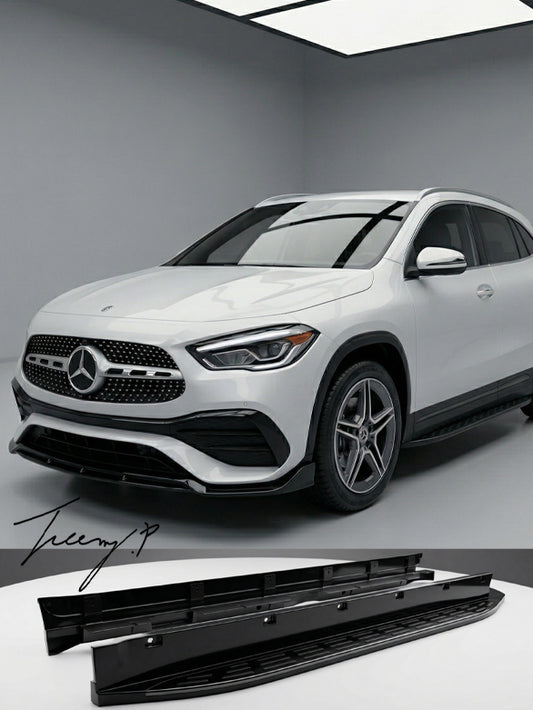 Mercedes GLA H247 side steps running boards sleek practical upgrade for easy access
