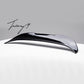 Gloss black PSM style rear boot lip spoiler for BMW 5 Series F10 2010 to 2016
