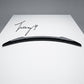 Audi TT Mk2 8J Coupe 2008-2014 rear gloss black spoiler