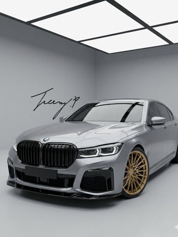 BMW 7 Series G11 G12 front lip spoiler bodykit for 2019 - 2026 models
